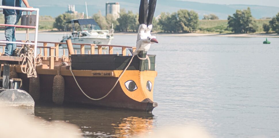 DSC 7408 FOTOGALÉRIA: Replika rímskej lode Danuvina Alacris úspešne zakotvila v Iži