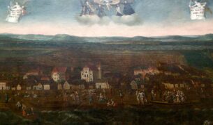 komarno zemetrasenie barat malba karla friedla nestandard1 Pred viac ako 250 rokmi sa v Komárne roztvorila zem a Slovensko zažilo najväčšie zemetrasenie všetkých dôb