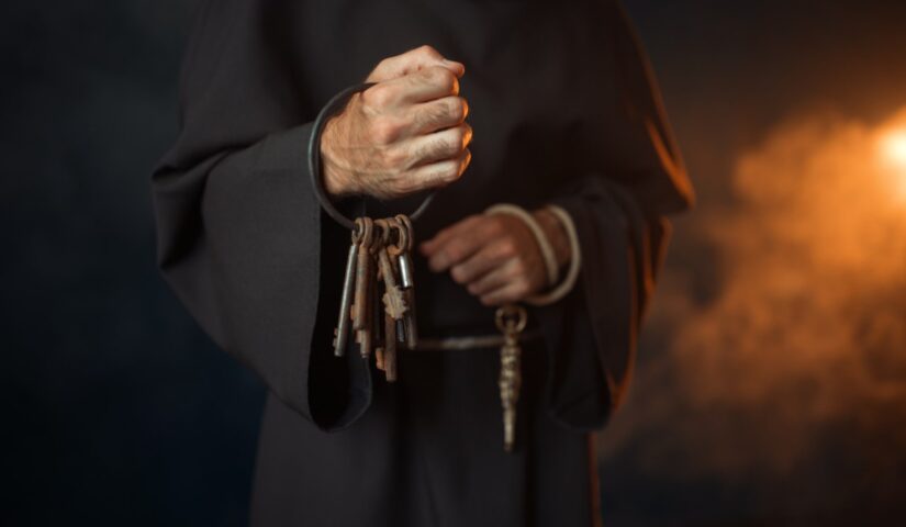 medieval monk holds a bunch of keys in hands 2021 08 26 16 26 37 utc Šarlatáni – ako klamliví liečitelia ovládali obyvateľov južného Slovenska?