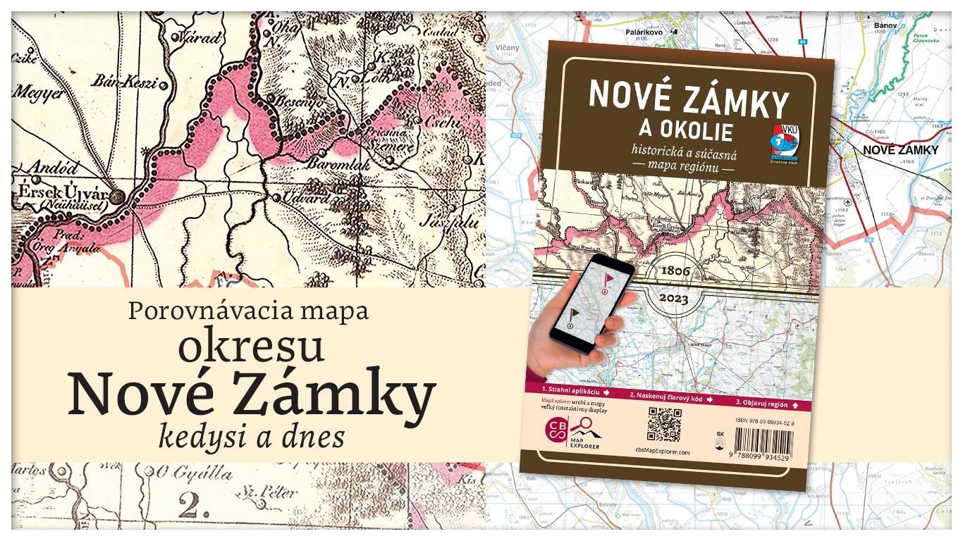nove zamky ukazka Zmeny v okolí Nových Zámkov za takmer 220 rokov porovnajú prostredníctvom historickej a súčasnej mapy