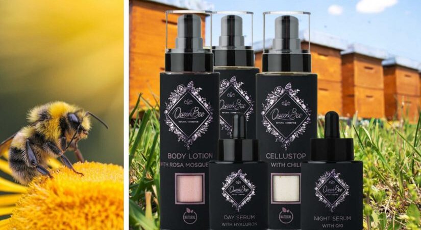 qb1 Kvalitná prírodná kozmetika QueenBee ponúka účinnú starostlivosť o pokožku za pomoci prírody a včiel