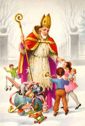 topolcianky mikulas 1 Svätý Mikuláš – patrón, dobrodinec a nositeľ darčekov v červenom plášti