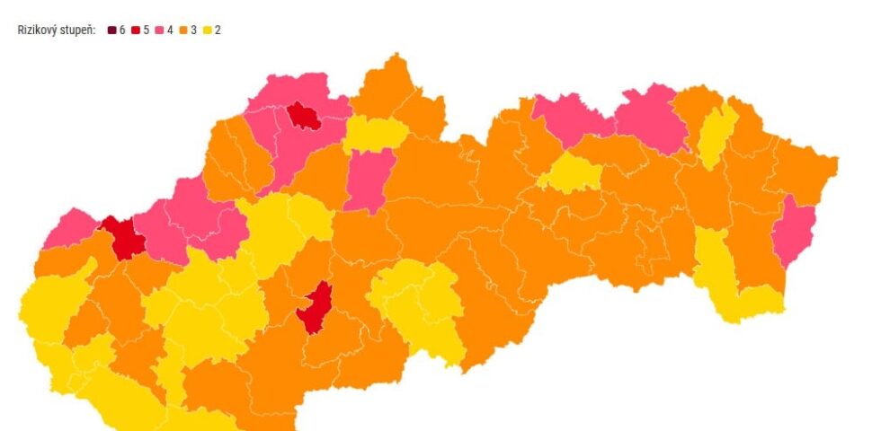 zlty Okres Komárno sa od pondelka môže tešiť viacerým uvoľneniam. Zaraďuje sa do žltej fázy