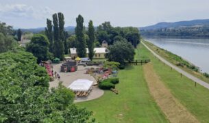 Areal Kravany nad Dunajom NasTRH Festival remeselných potravín, DEGUSTORIUM 2024, prichádza na Podunajsko