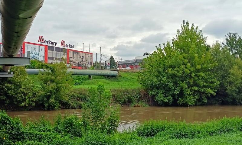 RIEKASIH2 800x600 1 Situácia v meste: Počas víkendu hladina rieky výrazne klesla. [AKTUALIZOVANÉ: 23.09., 16:01]