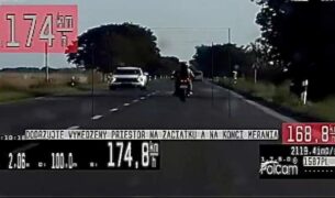 policia1 1200x630 1 Motorkár pri Nových Zámkoch jazdil mimo obce takmer dvojnásobnou povolenou rýchlosťou