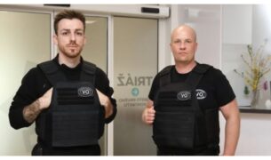 MixCollage 16 Mar 2026 02 37 PM 4462 V nemocnici zvýšili bezpečnostné opatrenia. Pracovníci ochranky majú nepriesteľné vesty