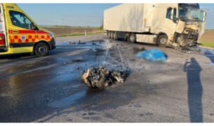 MixCollage 22 Apr 2026 09 03 PM 5791 V stredu večer prišlo k tragickej dopravnej nehode, motorkár zrážku neprežil